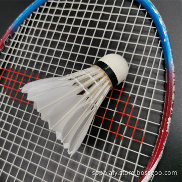 Goose Feather Shuttlecock PAV Synthetic Cork Badmintons